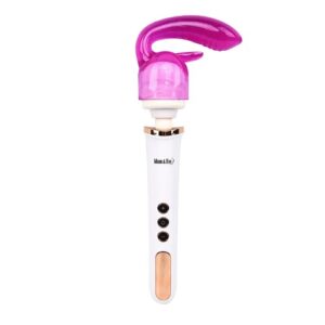 Adam & Eve Magic Massager Rechargeable Rose Gold Edition With Magic Rabbit Attachment - Vibrators