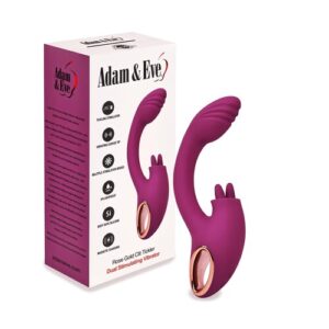 Adam & Eve Rose Gold Clit Tickler - Vibrators