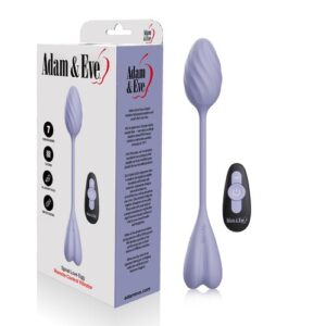 Adam & Eve Spiral Love Egg With Remote - Vibrators