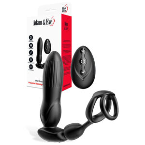 Adam & Eve THE GREAT EXPANDER - Black 14 cm USB Rechargeable Thrusting & Expanding Prostate Massager with Wireless Remote Adam & Eve THE GREAT EXPANDER - Black 14 cm USB Rechargeable Thrusting & Expanding Prostate Massager with Wireless Remote