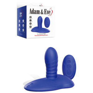 Adam & Eve THE Midnight RIDER - Blue USB Rechargeable Thrusting Vibrating Grinder with Remote Control