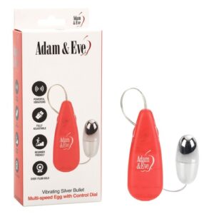 Adam & Eve Vibrating Silver Bullet - Vibrators