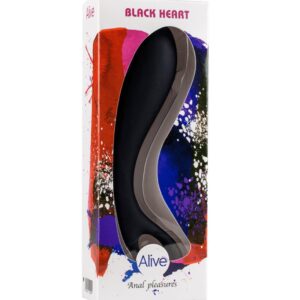 Alive Black Heart Anal Toy