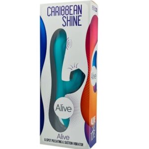 Alive Caribbean Shine - Multifunction Vibrator - G Spot Teal
