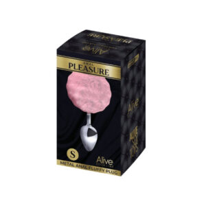 Alive Metal Fluffy Plug Pink S