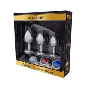 Alive Metal Plug Kit Anal Pleasure