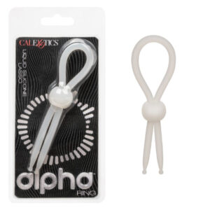Alpha Liquid Silicone Lasso - Natural Cock Ring