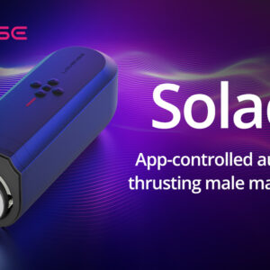 App-controlled automatic thrusting male stroker