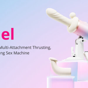 App-Controlled Thrusting Vibrating Dildo Machine with Heating & Suction Cup