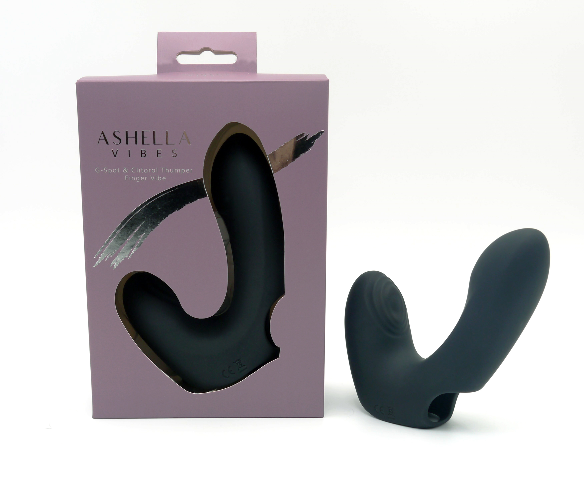 Ashella Vibes G-spot Clitoral Thumper Finger Vibe Stimulator Vibrator