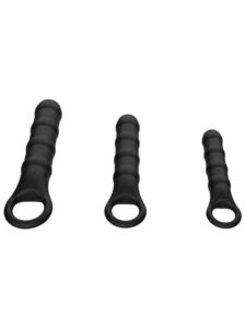 Ass-Sation Anal Wand Training Kit-Black