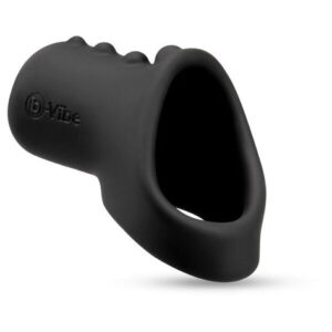 b-Vibe Flex Ring Shaft - Silicone Cock Ring & Ball Stretcher