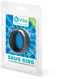 b-Vibe Snug Ring - 40 mm Snug Fit Silicone Cock Ring - Black b-Vibe Snug Ring - 40 mm Snug Fit Silicone Cock Ring - Black