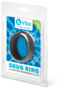 b-Vibe Snug Ring - 45 mm Snug Fit Silicone Cock Ring - Black b-Vibe Snug Ring - 45 mm Snug Fit Silicone Cock Ring - Black