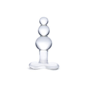 Beaded Glass Butt Plug