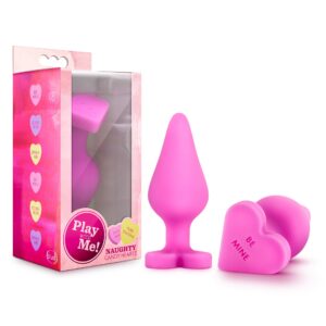 Blush Novelties Naughty Candy Heart Butt Plug - Be Mine