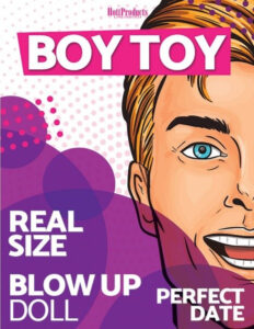 Boy Toy Inflatable Male Sex Doll 160cm with Repair Kit
