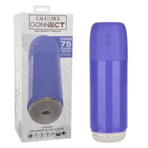 Calexotics Connectâ„¢ Stroker with Vibration and Suction
