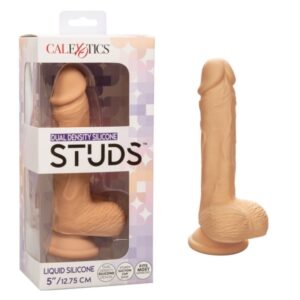 Calexotics Dual Density Silicone Studs 5”/12.75 cm - Ivory Dildo Calexotics Dual Density Silicone Studs 5”/12.75 cm - Ivory Dildo