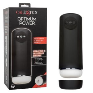 Calexotics Optimum Power Vibrating & Thruster Stroker