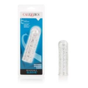 Calexotics Reversible Sleeve - Clear Cock Ring