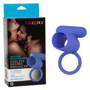 Calexotics Silicone Rechargeable Endless Desires Enhancer Cock Ring