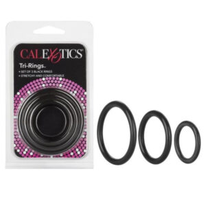 Calexotics Tri-Rings Black