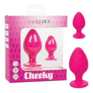 Cheeky Pink Anal Toy Twin Pack by CalExotics