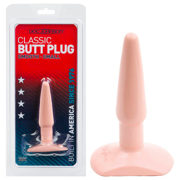 Classic Butt Plug Flesh 11.5 cm (4.5'') Smooth Small