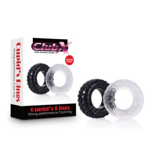 Club X Cupids Rings 2 Pack