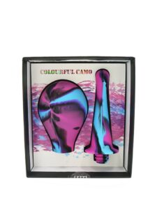 Colourful Camo Douche Anal Toy