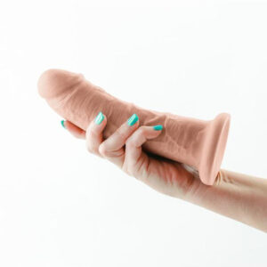 Colours Dual Density 7 in. Wide Dildo White