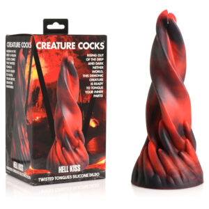 Creature Cocks Hell Kiss - Red 18.8 cm Fantasy Dildo Creature Cocks Hell Kiss - Red 18.8 cm Fantasy Dildo