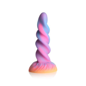 Creature Cocks Mood Rider Glow-in-the-Dark Unicorn Dildo