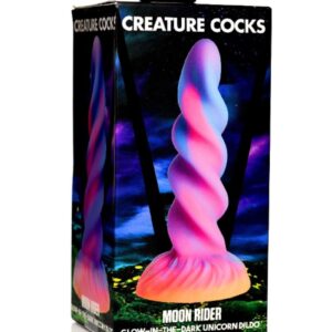 Creature Cocks Moon Rider Glow-in-the-Dark Unicorn Dildo