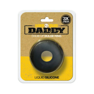 Daddy Silicone Ring Black