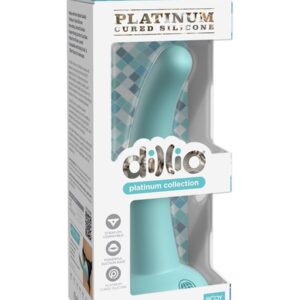 Dillio Platinum Curious Five 5in Teal Dildo