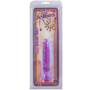 Doc Johnson Crystal Jellies 5.5 Inch Anal Starter Purple