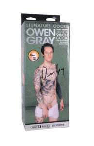 Doc Johnson Signature Cocks Owen Gray 9 Inch Silicone Suction Cup Dildo Doc Johnson Signature Cocks Owen Gray 9 Inch Silicone Suction Cup Dildo