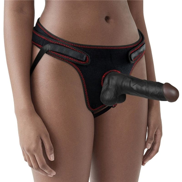 Easy Strap On Set 7.5in Black