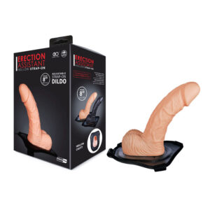 Erection Assistant Hollow 8 Inch Strap-On