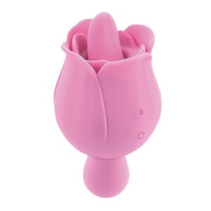 Eve's Dual End Tongue Flicking Rose - Vibrators