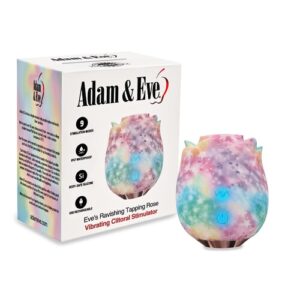 Eve's Ravishing Rose Tapping Clitoral Stimulator - Vibrators