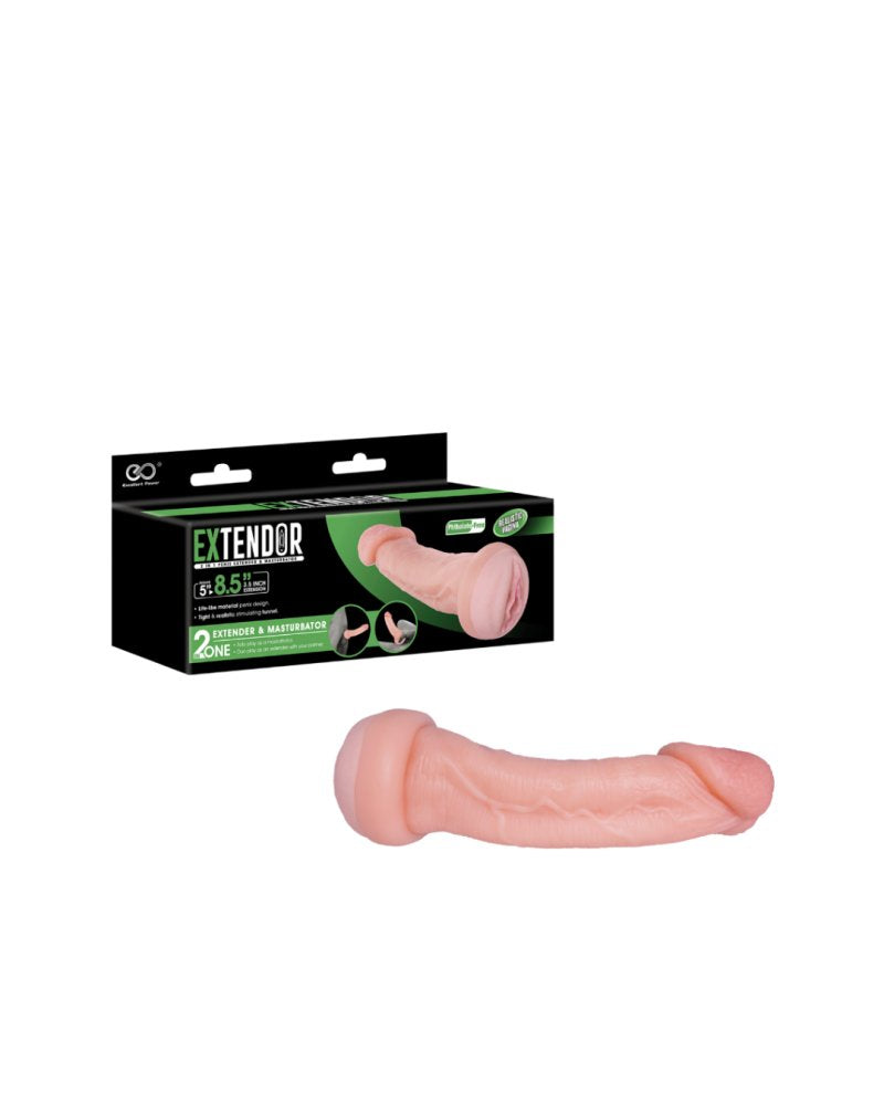 Excellent Power Extender+ Masturbator 8.5"