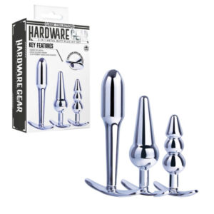 Excellent Power Hardware Gear Metal Butt Plug Kit (636066)