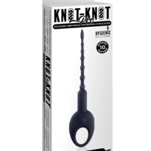 Excellent Power Knot-Knot Pro Vibrating Urethral Plug Black 642227