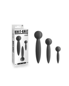 Excellent Power Knot-Knot Silicone Urethral Plug Set Bondage Gear (645365)