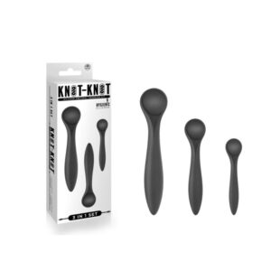 Excellent Power Knot-Knot Silicone Urethral Plug Set Bondage Gear (646515)