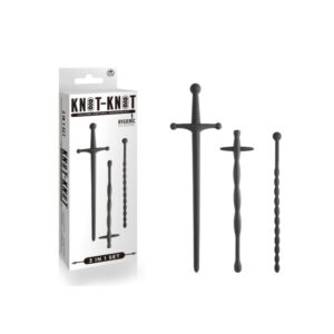 Excellent Power Knot-Knot Silicone Urethral Sounds Set