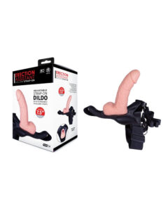Excellent Power Silicone Hollow Adjustable Strap On Dildo 7.5" Strap-On